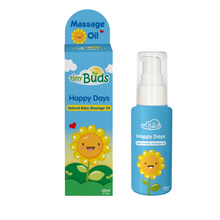 Load image into Gallery viewer, Tiny Buds Happy Days Natural Baby Massage Oil