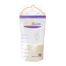 Load image into Gallery viewer, Honeysuckle Breastmilk Storage Bags 6oz 25s