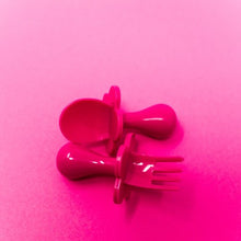 Load image into Gallery viewer, Grabease Toddler Fork and Spoon Set