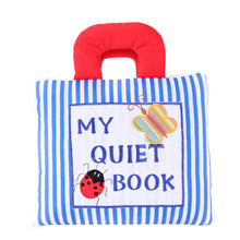 Load image into Gallery viewer, My Quite Book Stripes Cloth Book