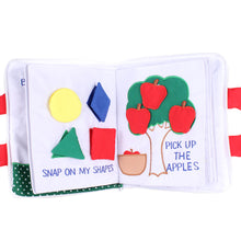 Load image into Gallery viewer, My Quite Book Stripes Cloth Book