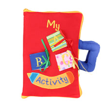 Load image into Gallery viewer, My Abc Activity Cloth Book