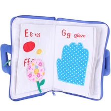 Load image into Gallery viewer, My Abc Activity Cloth Book