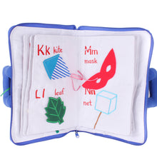 Load image into Gallery viewer, My Abc Activity Cloth Book