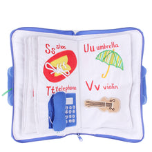 Load image into Gallery viewer, My Abc Activity Cloth Book