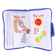 Load image into Gallery viewer, My Abc Activity Cloth Book