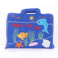 Load image into Gallery viewer, Under The Sea Counting Book 1.0 Cloth Book
