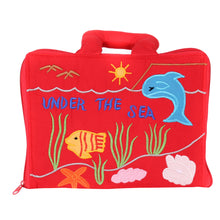 Load image into Gallery viewer, Under The Sea Counting Book 1.0 Cloth Book