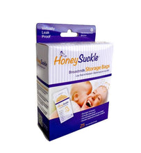 Load image into Gallery viewer, Honeysuckle Breastmilk Storage Bags 6oz 25s