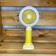 Load image into Gallery viewer, Clip on Fan - Meet Sun Rechargeable Stand Fan with Cellphone Holder and Led Ring Light
