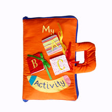 Load image into Gallery viewer, My Abc Activity Cloth Book