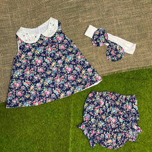 Load image into Gallery viewer, Deberry Eyelet Collared Baby Set