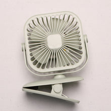 Load image into Gallery viewer, Clip on Fan - Yase Rechargeable Square

