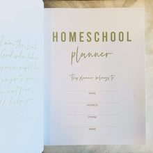 Load image into Gallery viewer, Motto Press Room Homeschool Planner