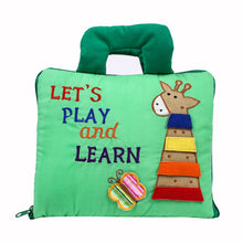 Load image into Gallery viewer, Let's Play and Learn Cloth Book