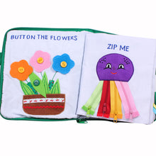 Load image into Gallery viewer, Let's Play and Learn Cloth Book