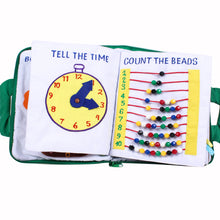 Load image into Gallery viewer, Let's Play and Learn Cloth Book