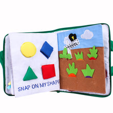 Load image into Gallery viewer, Let's Play and Learn Cloth Book