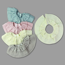 Load image into Gallery viewer, Bao Bei Amelia Round Bib (Set of 4)