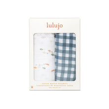 Load image into Gallery viewer, Lulujo - Cotton Muslin Set of 2