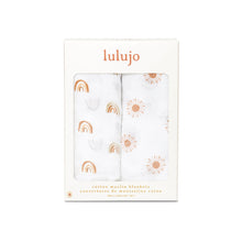 Load image into Gallery viewer, Lulujo - Cotton Muslin Set of 2