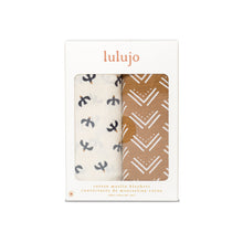 Load image into Gallery viewer, Lulujo - Cotton Muslin Set of 2