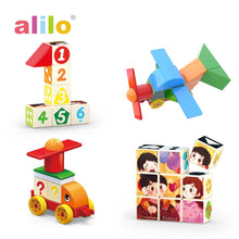 Load image into Gallery viewer, Alilo Magnetic Building Blocks - Stack & Count