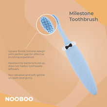 Load image into Gallery viewer, Nooboo Milestone Silicone Toothbrush