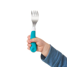 Load image into Gallery viewer, Oxo Tot On The Go Fork And Spoon Set With Carrying Case