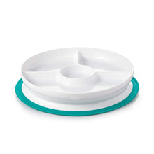 Load image into Gallery viewer, Oxo Tot Stick And Stay Suction Divided Plate