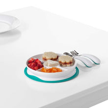 Load image into Gallery viewer, Oxo Tot Stick And Stay Suction Divided Plate