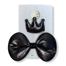 Load image into Gallery viewer, Handmade Crown & Ribbon Clips