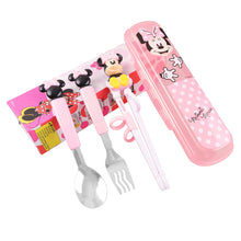 Load image into Gallery viewer, DisneyTableware by Dish Me PH - 3D Spoon, Fork and Chopsticks Set with Case