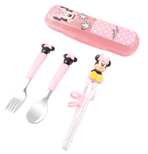 Load image into Gallery viewer, DisneyTableware by Dish Me PH - 3D Spoon, Fork and Chopsticks Set with Case