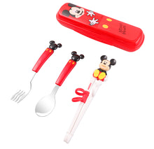 Load image into Gallery viewer, DisneyTableware by Dish Me PH - 3D Spoon, Fork and Chopsticks Set with Case