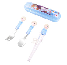 Load image into Gallery viewer, DisneyTableware by Dish Me PH - 3D Spoon, Fork and Chopsticks Set with Case