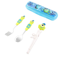 Load image into Gallery viewer, DisneyTableware by Dish Me PH - 3D Spoon, Fork and Chopsticks Set with Case