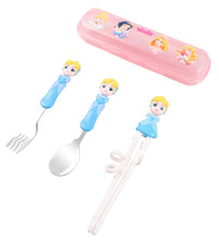 Load image into Gallery viewer, DisneyTableware by Dish Me PH - 3D Spoon, Fork and Chopsticks Set with Case