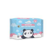 Load image into Gallery viewer, Tiny Buds Newborn Dry Cotton Wipes 50s