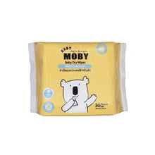 Load image into Gallery viewer, Baby Moby Dry Wipes 30 sheets