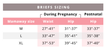 Load image into Gallery viewer, Mamaway - 210864 Antibacterial Maternity High Rise Briefs 2 Pack