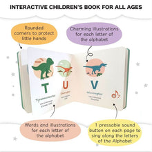 Load image into Gallery viewer, Cali's Books Baby Dinosaur Alphabet