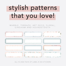 Load image into Gallery viewer, Totsafe Label 'N Go Write On Self-Laminating Stickers 74's