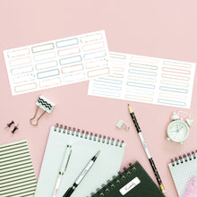 Load image into Gallery viewer, Totsafe Label 'N Go Write On Self-Laminating Stickers 74's