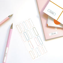 Load image into Gallery viewer, Totsafe Label 'N Go Write On Self-Laminating Stickers 74's