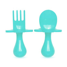 Load image into Gallery viewer, Grabease Toddler Fork and Spoon Set
