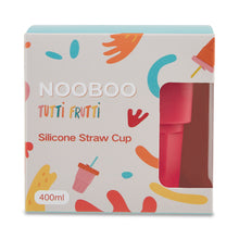 Load image into Gallery viewer, Nooboo Tutti Frutti Silicone Straw Cup