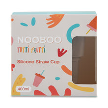 Load image into Gallery viewer, Nooboo Tutti Frutti Silicone Straw Cup