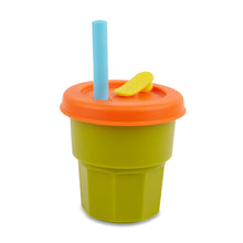 Load image into Gallery viewer, Nooboo Tutti Frutti Silicone Straw Cup