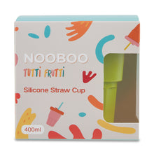Load image into Gallery viewer, Nooboo Tutti Frutti Silicone Straw Cup